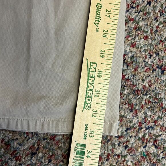 Bonobos Light Grayed Tan Flat Front Straight Leg Classic Chino Pants Sz 36 X 34 - Picture 12 of 13